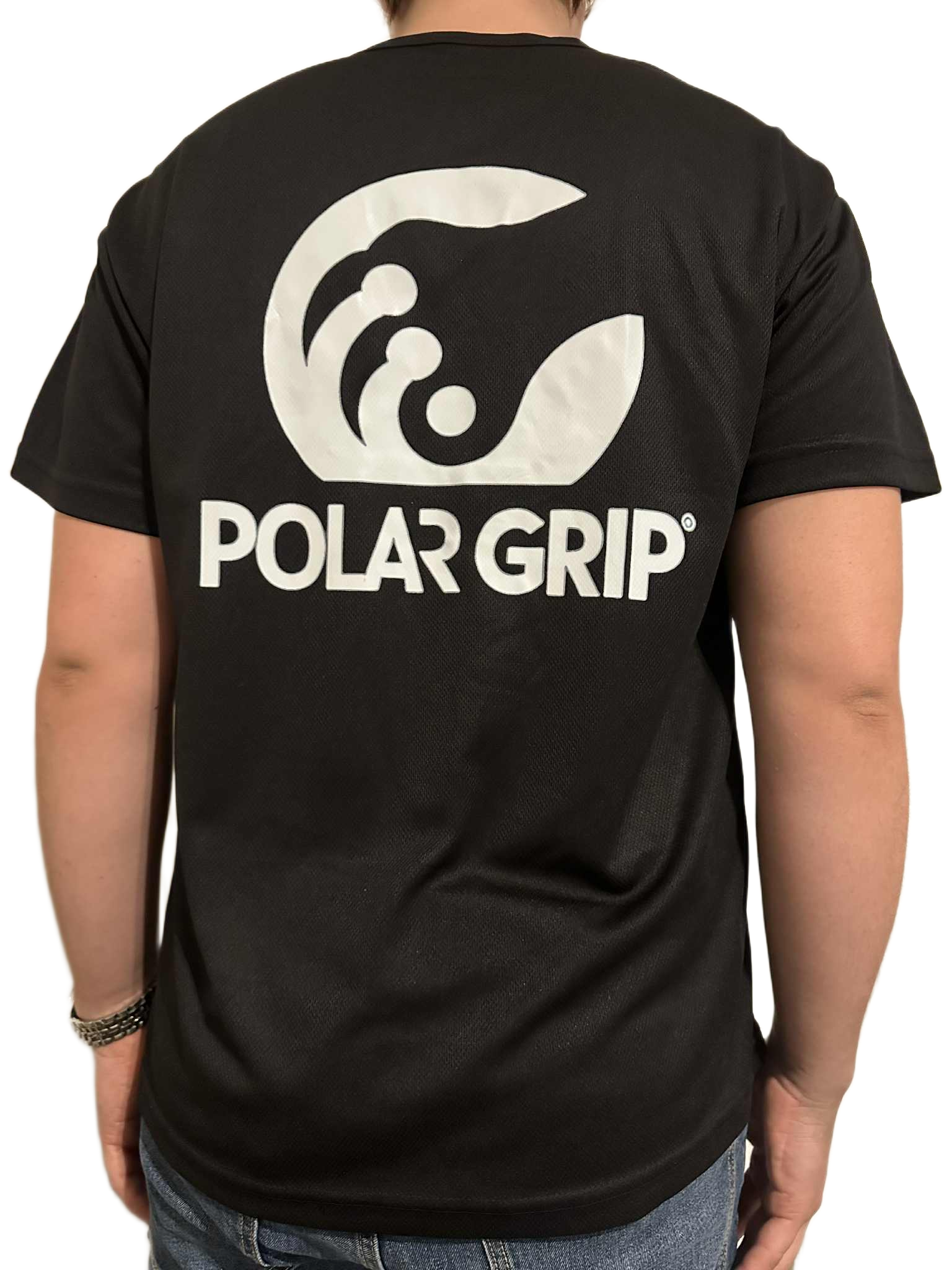 PolarGrip Sort T-Skjorte