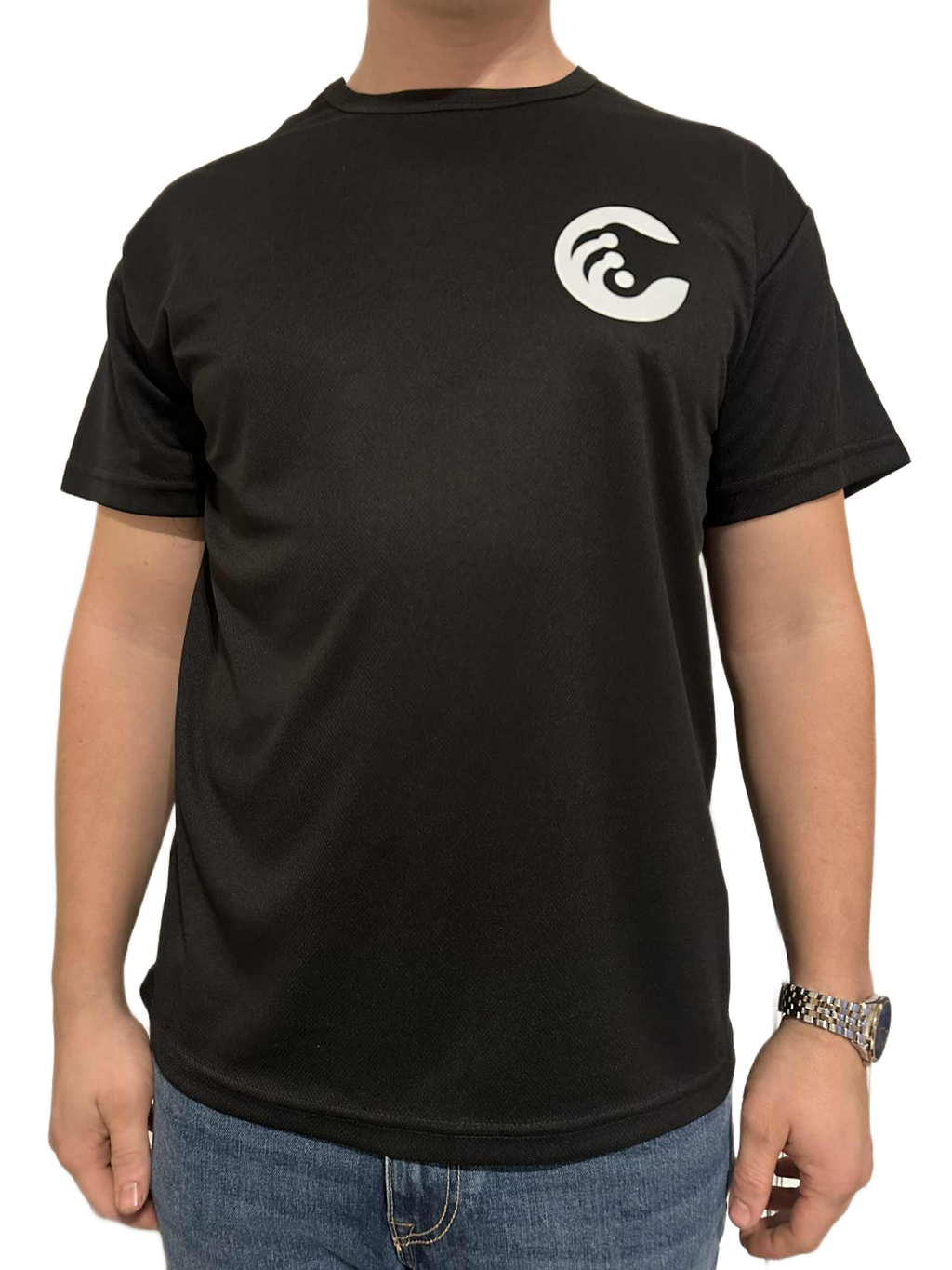 PolarGrip Sort T-Skjorte